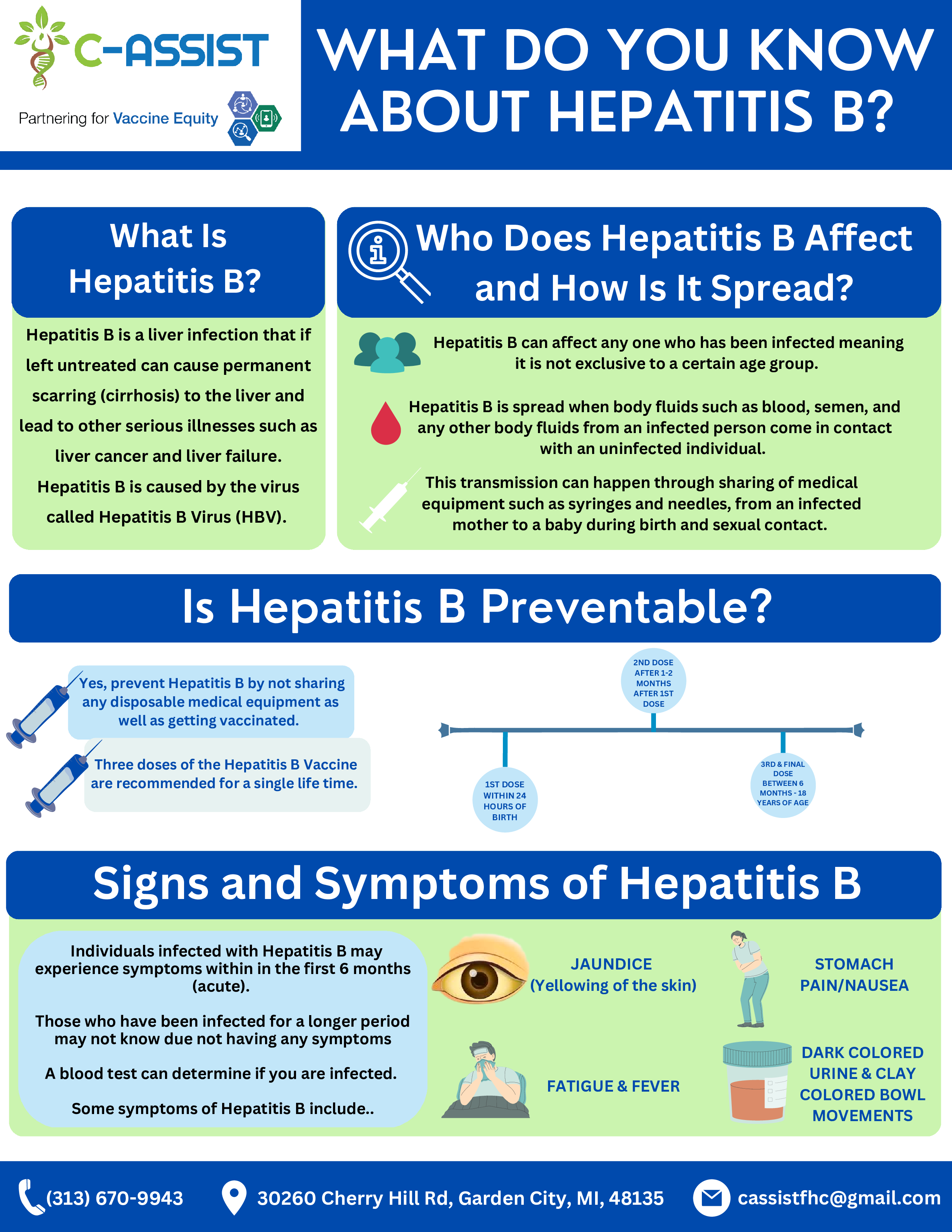 Factsheet: Key Information About Hepatitis B Vaccination (English ...